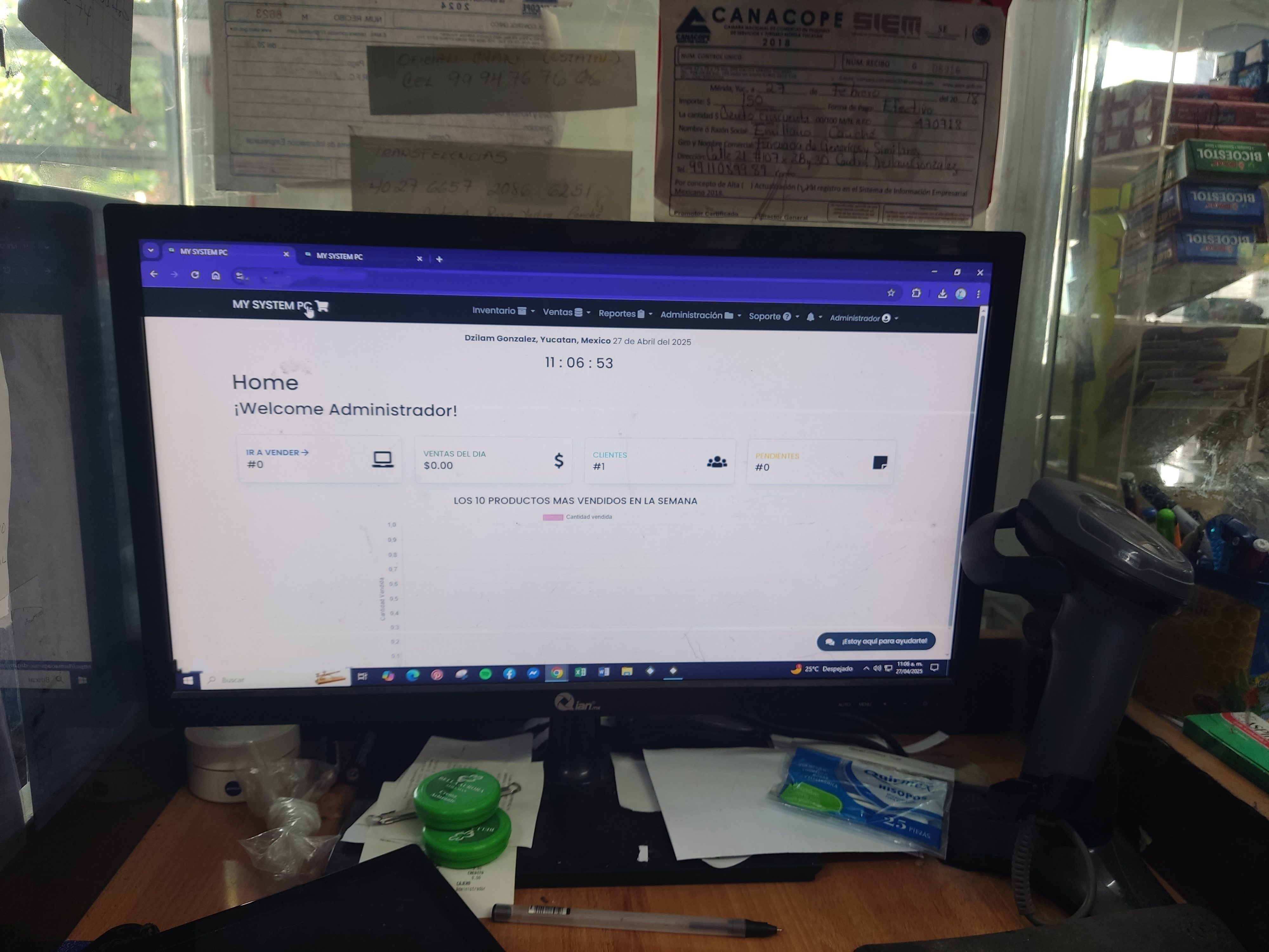 Farmacia Genericos y Similares Dzilam Gonzalez MY SYSTEM PC